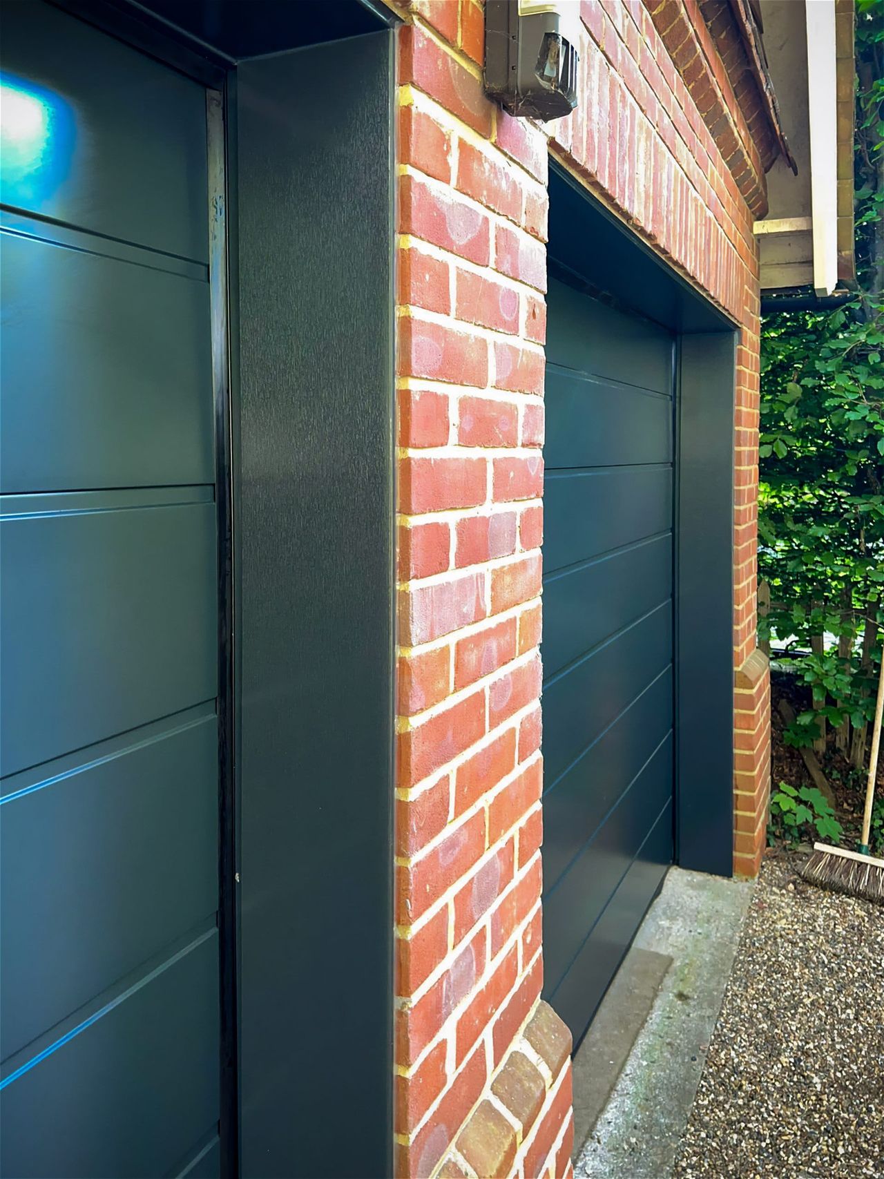 Automated & Electric Garage Doors install detail
