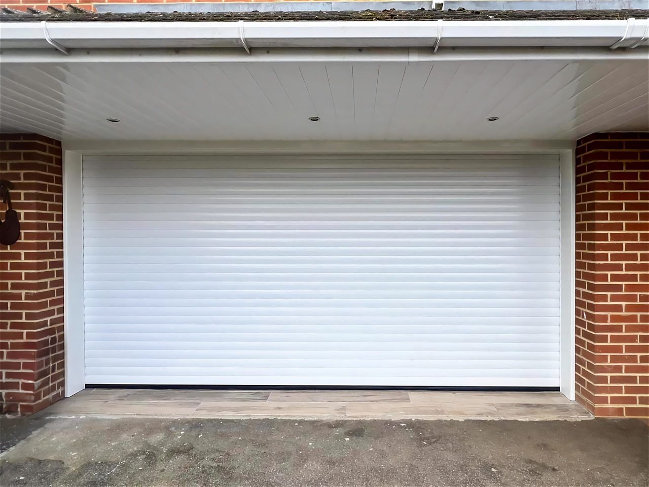 Roller Garage Doors install detail