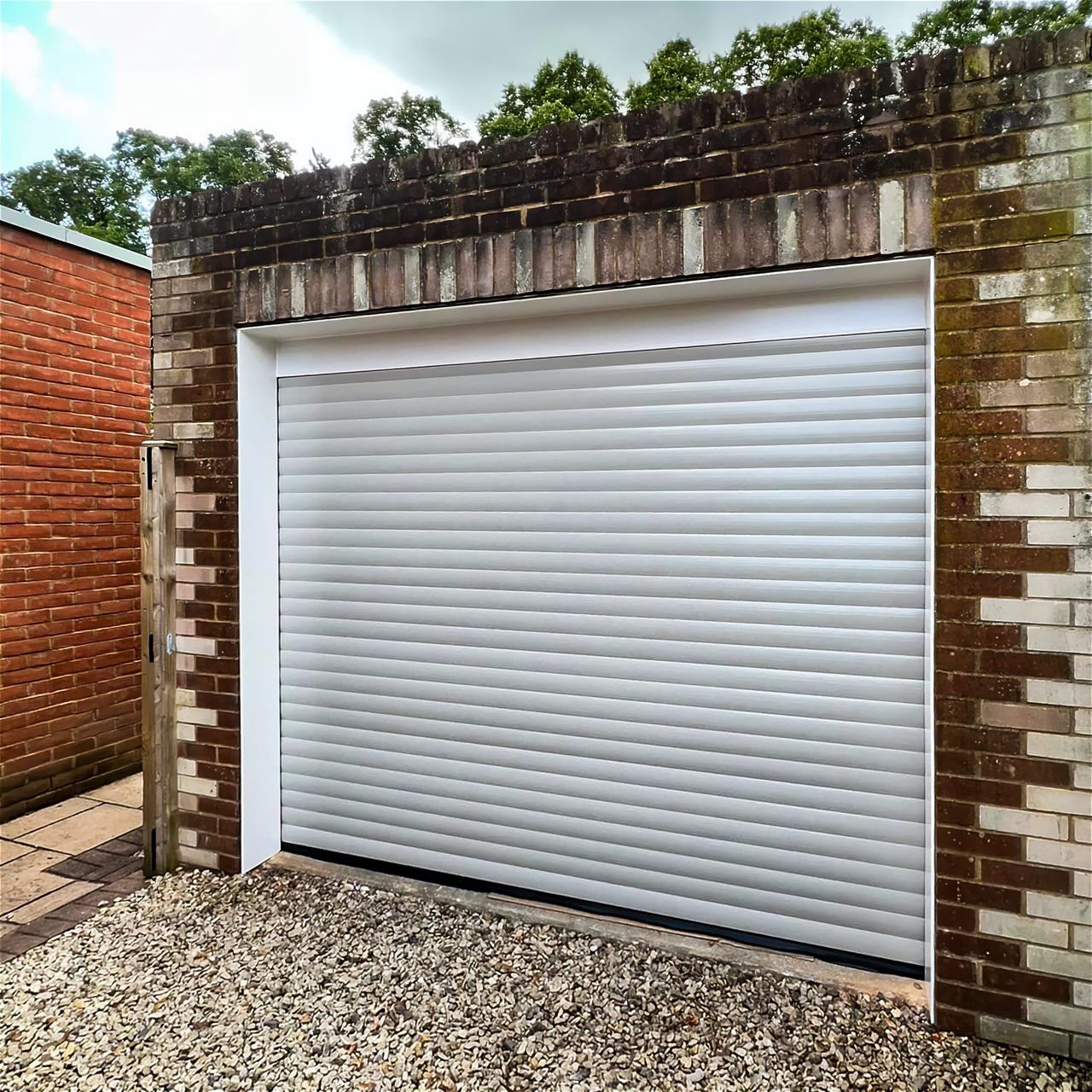Roller Garage Doors install detail