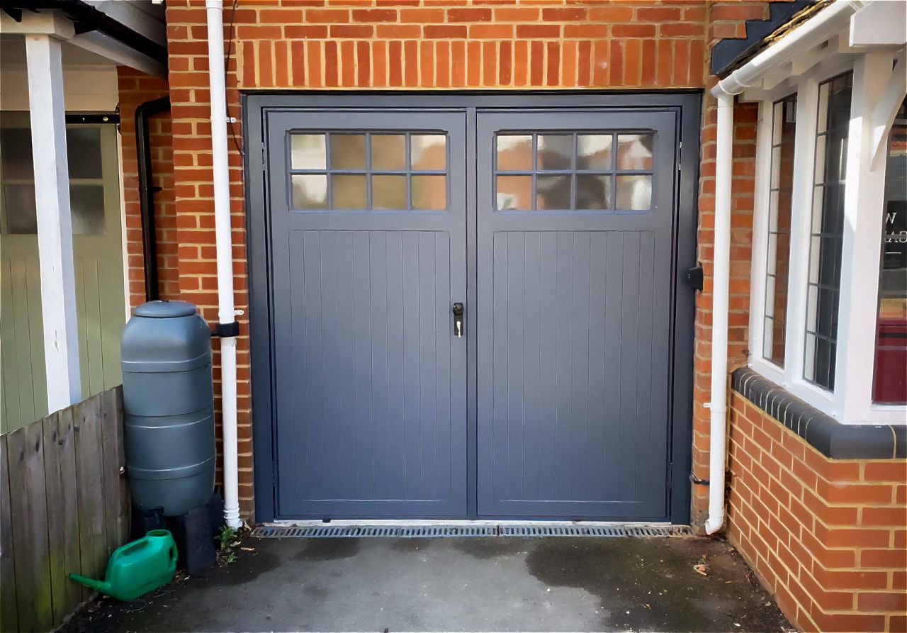 Side Hinged Garage Doors install detail