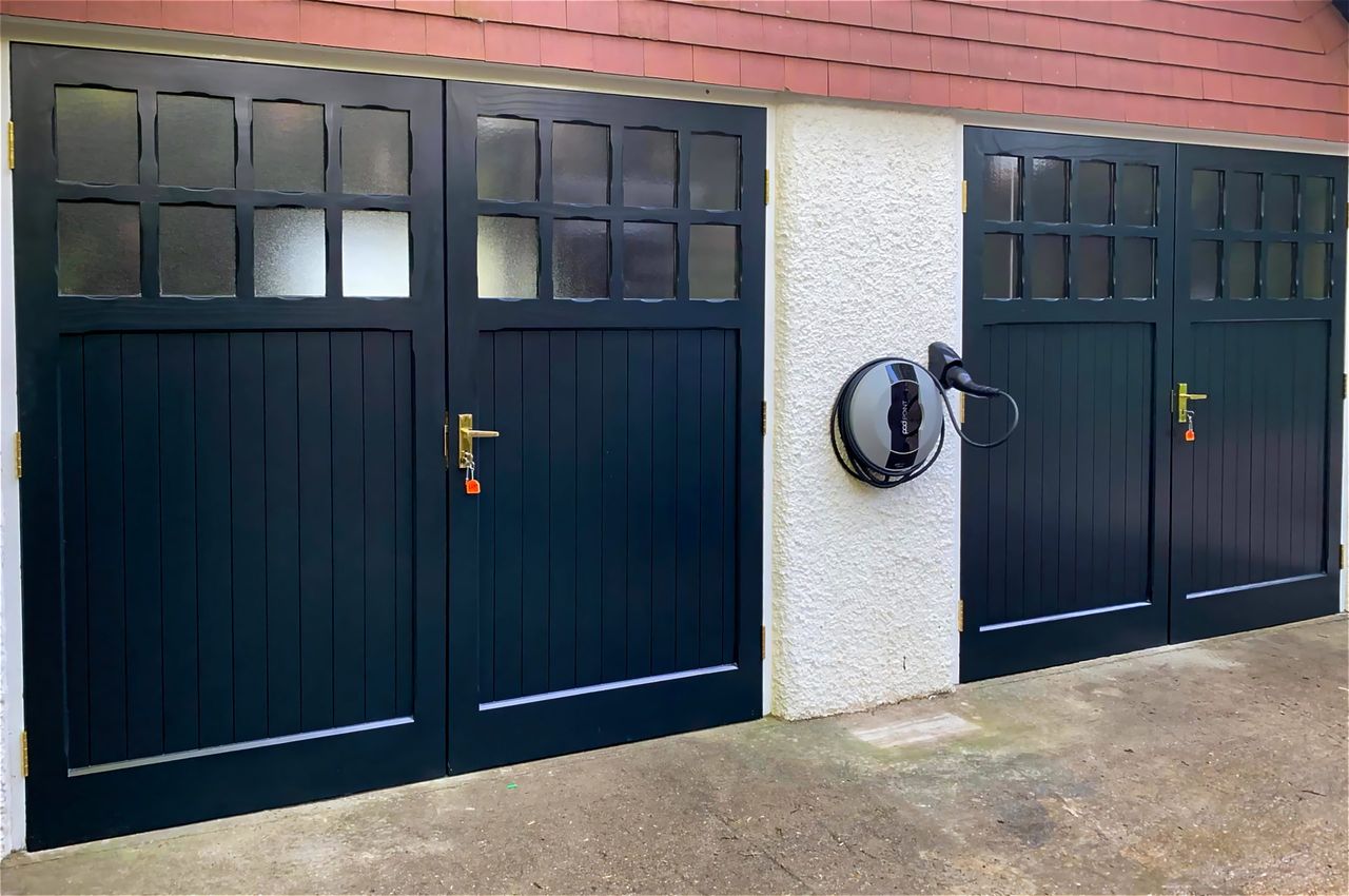 Side Hinged Garage Doors install detail