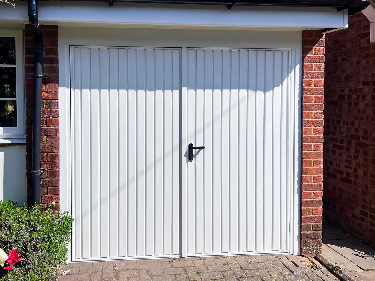 Side Hinged Garage Doors fitted by Wolverine