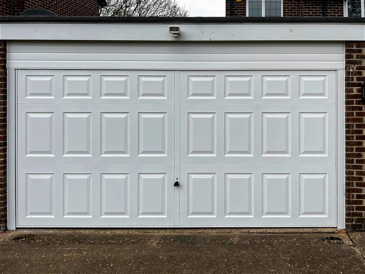 Up and Over Garage Doors install detail